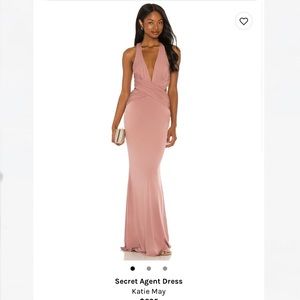 Katie May Secret Agent dress in Ash Rose sz Medium